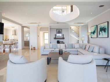 Villa Lilaea Openplan Livingroom Lefkada Greece Luxury Vip