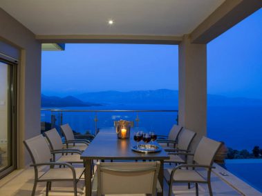 Villa Lilaea Dinner Lefkada Greece Breathtakingview Exclusive Vip