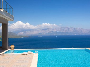 Villa Lilaea Infinitypool Lefkada Luxury View