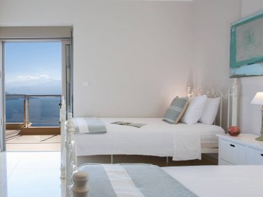 Villa Lilaea Lefkada Bedroom Seaview