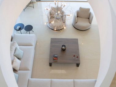 Villa Lilaea Lefkada Greece Livingroom NIght Vip